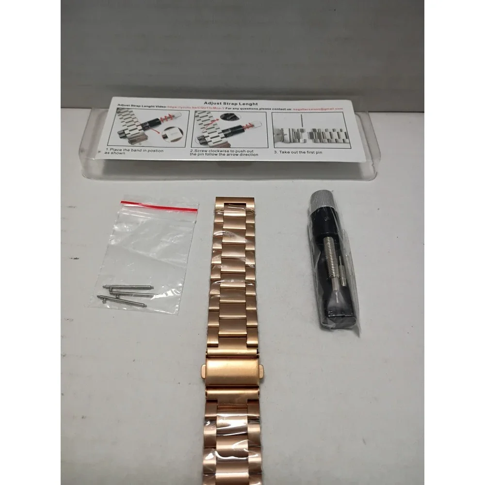 Quick Release Stainless Steel Watch Band Universal Replacement See Description